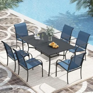 7 Pieces Patio Dining Set