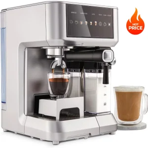 Gray Espresso & Cappuccino Maker